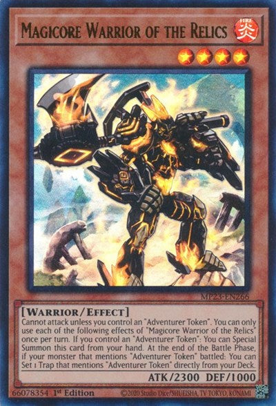 Magicore Warrior of the Relics (MP23-EN266) [25th Anniversary Tin: Dueling Heroes Mega Pack]