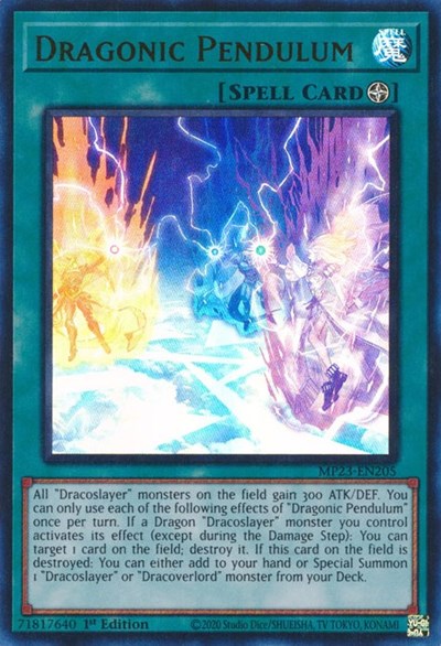 Dragonic Pendulum (MP23-EN205) [25th Anniversary Tin: Dueling Heroes Mega Pack]