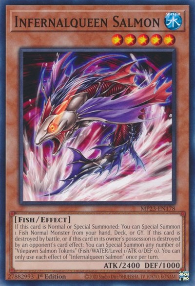 Infernalqueen Salmon (MP23-EN178) [25th Anniversary Tin: Dueling Heroes Mega Pack]