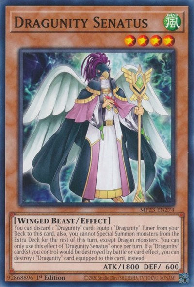 Dragunity Senatus (MP23-EN274) [25th Anniversary Tin: Dueling Heroes Mega Pack]