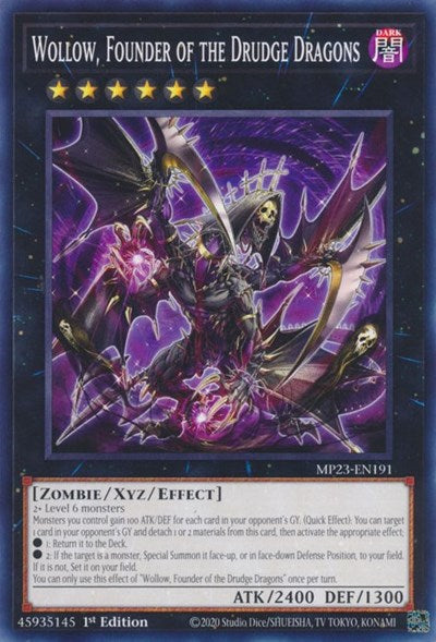 Wollow, Founder of the Drudge Dragons (MP23-EN191) [25th Anniversary Tin: Dueling Heroes Mega Pack]