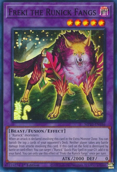 Freki the Runick Fangs (MP23-EN186) [25th Anniversary Tin: Dueling Heroes Mega Pack]