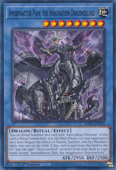 Amorphactor Pain, the Imagination Dracoverlord (MP23-EN278) [25th Anniversary Tin: Dueling Heroes Mega Pack]