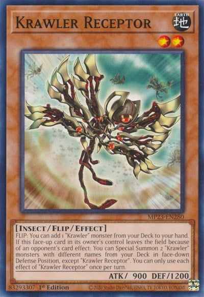 Krawler Receptor (MP23-EN280) [25th Anniversary Tin: Dueling Heroes Mega Pack]