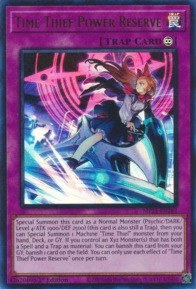 Time Thief Power Reserve (MP23-EN282) [25th Anniversary Tin: Dueling Heroes Mega Pack]