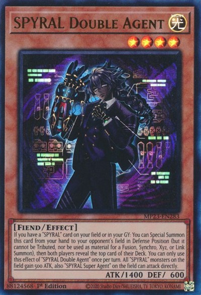 SPYRAL Double Agent (MP23-EN283) [25th Anniversary Tin: Dueling Heroes Mega Pack]