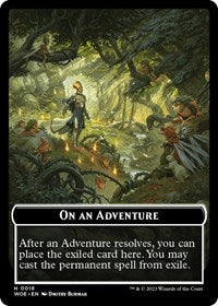 Emblem - On an Adventure (18) [Wilds of Eldraine]