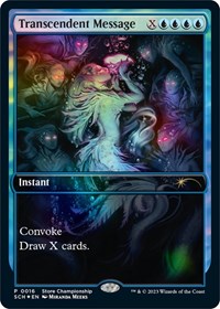 Transcendent Message (16) [Game Day & Store Championship Promos]