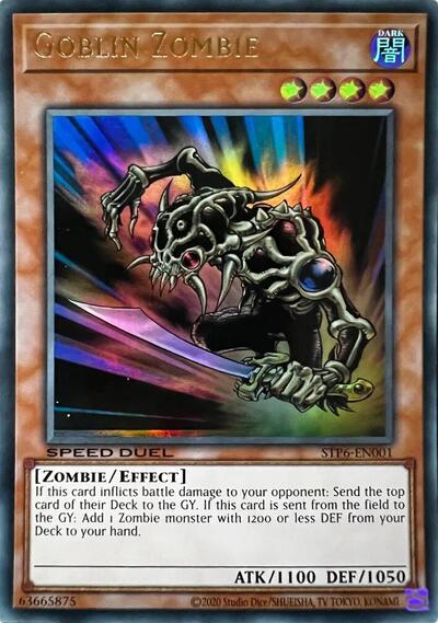 Goblin Zombie (STP6-EN001) [Speed Duel: Tournament Pack 6]