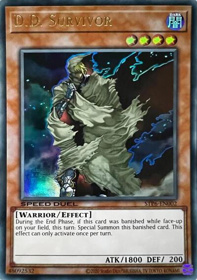D.D. Survivor (STP6-EN002) [Speed Duel: Tournament Pack 6]