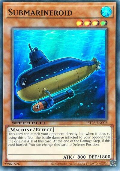 Submarineroid (STP6-EN006) [Speed Duel: Tournament Pack 6]