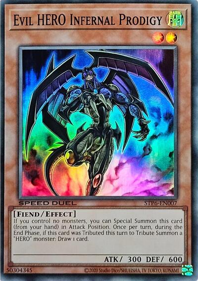Evil HERO Infernal Prodigy (STP6-EN007) [Speed Duel: Tournament Pack 6]