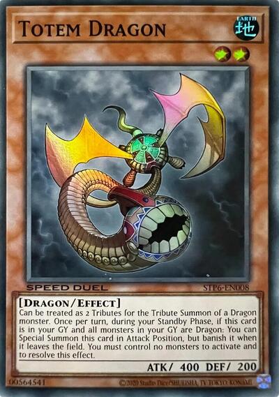 Totem Dragon (STP6-EN008) [Speed Duel: Tournament Pack 6]