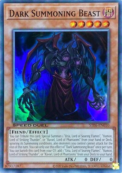 Dark Summoning Beast (STP6-EN010) [Speed Duel: Tournament Pack 6]