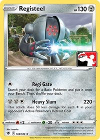 Registeel (108/189) [Prize Pack Series Cards]