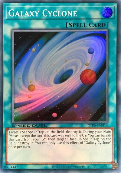 Galaxy Cyclone (STP6-EN014) [Speed Duel: Tournament Pack 6]