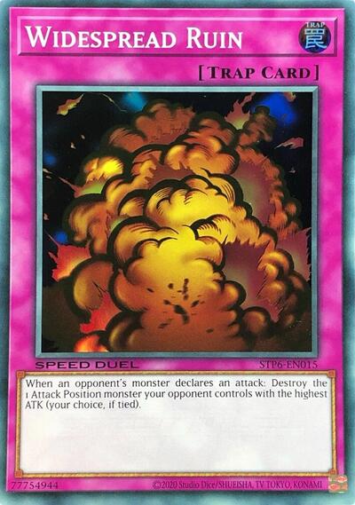 Widespread Ruin (STP6-EN015) [Speed Duel: Tournament Pack 6]