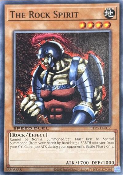 The Rock Spirit (STP6-EN017) [Speed Duel: Tournament Pack 6]