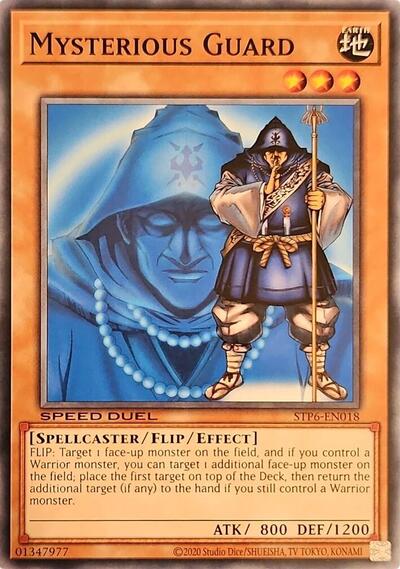 Mysterious Guard (STP6-EN018) [Speed Duel: Tournament Pack 6]