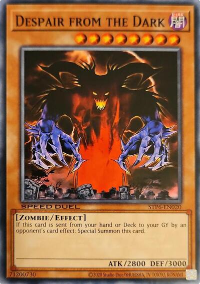 Despair from the Dark (STP6-EN020) [Speed Duel: Tournament Pack 6]