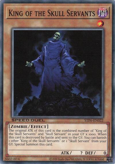 King of the Skull Servants (STP6-EN022) [Speed Duel: Tournament Pack 6]