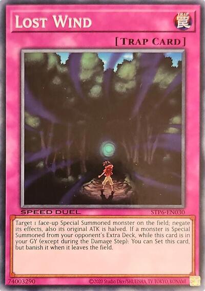 Lost Wind (STP6-EN030) [Speed Duel: Tournament Pack 6]
