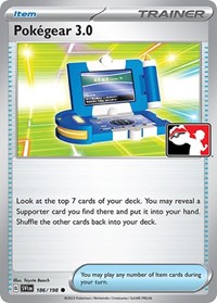 Pokegear 3.0 (186/198) [Prize Pack Series Cards]