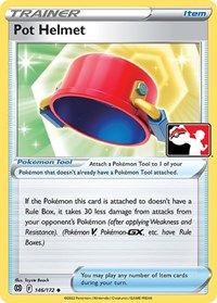 Pot Helmet (146/172) [Prize Pack Series Cards]