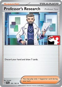 Professor's Research - 190/198 (190/198) [Prize Pack Series Cards]