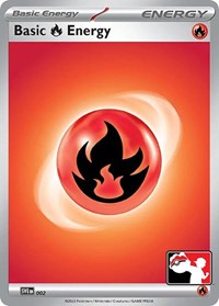 Basic Fire Energy - 002 (002) [Prize Pack Series Cards]