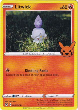 Litwick 024/196  Trick or Trade BOOster Bundle 2023 - Common