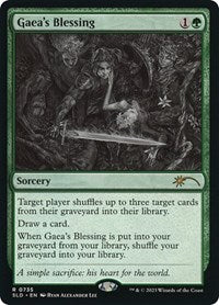 Gaea's Blessing (Sketch Showcase) (735) [Secret Lair Drop Series]