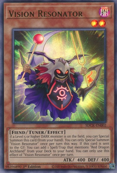 Vision Resonator (SDCK-EN002) [Structure Deck: The Crimson King]