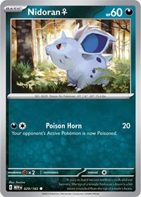 Nidoran F (029/165) [SV: Scarlet & Violet 151]