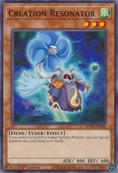 Creation Resonator (SDCK-EN005) [Structure Deck: The Crimson King]