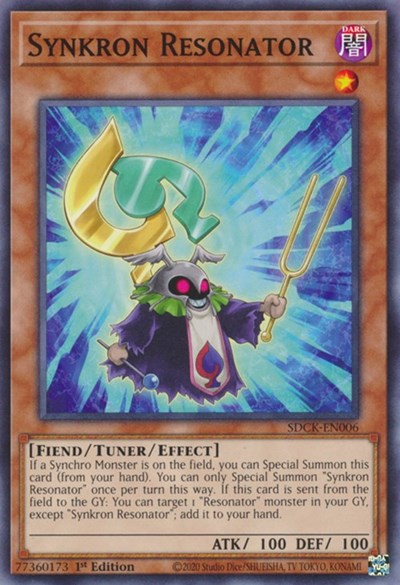 Synkron Resonator (SDCK-EN006) [Structure Deck: The Crimson King]
