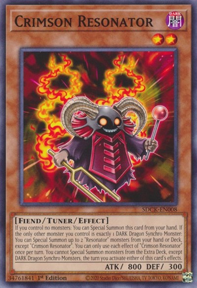 Crimson Resonator (SDCK-EN008) [Structure Deck: The Crimson King]