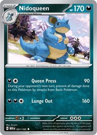Nidoqueen (031/165) [SV: Scarlet & Violet 151]