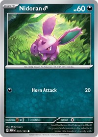Nidoran M (032/165) [SV: Scarlet & Violet 151]