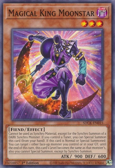 Magical King Moonstar (SDCK-EN015) [Structure Deck: The Crimson King]