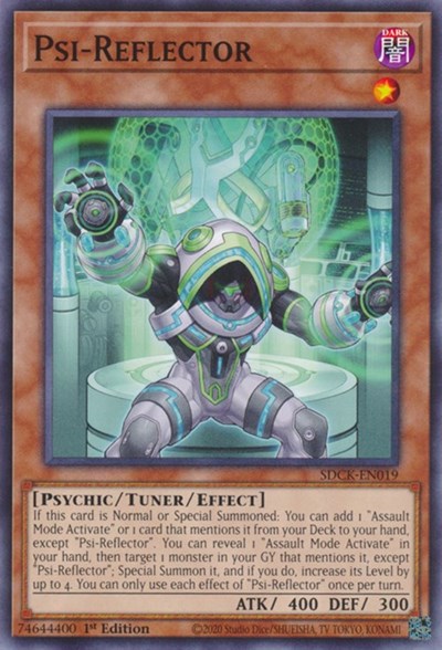 Psi-Reflector (SDCK-EN019) [Structure Deck: The Crimson King]