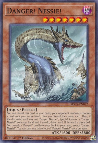 Danger! Nessie! (SDCK-EN022) [Structure Deck: The Crimson King]