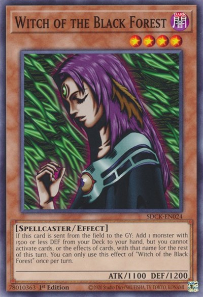 Witch of the Black Forest (SDCK-EN024) [Structure Deck: The Crimson King]