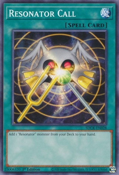 Resonator Call (SDCK-EN028) [Structure Deck: The Crimson King]