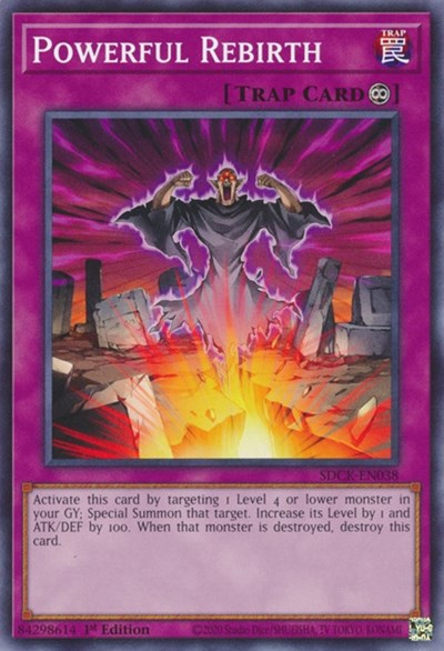 Powerful Rebirth (SDCK-EN038) [Structure Deck: The Crimson King]