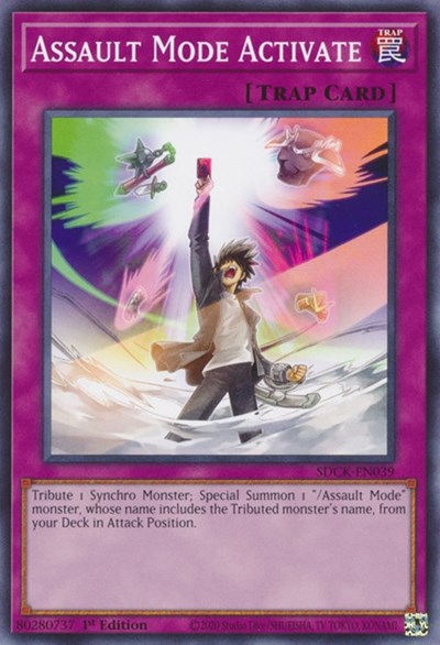 Assault Mode Activate (SDCK-EN039) [Structure Deck: The Crimson King]