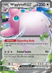Wigglytuff ex - 040/165 (040/165) [SV: Scarlet & Violet 151]
