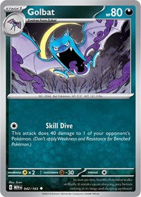 Golbat (042/165) [SV: Scarlet & Violet 151]