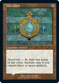 Mox Opal (Retro Frame) (Foil Etched) (1072) [Secret Lair Drop Series]
