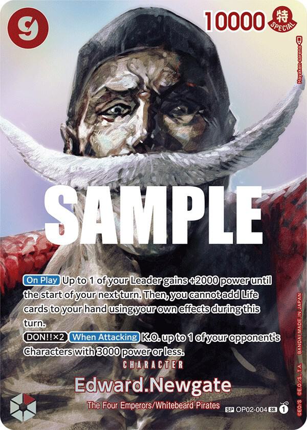 Edward.Newgate (SP) (OP02-004) [Kingdoms of Intrigue]